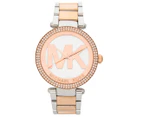 Michael Kors Women's 39mm Parker Watch - Rose Gold/Silver