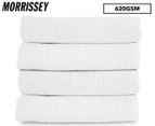 Morrissey Lincoln Bath Towel 4-Pack - Snow