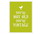 You're Not Old; You're Vintage Hardcover Book