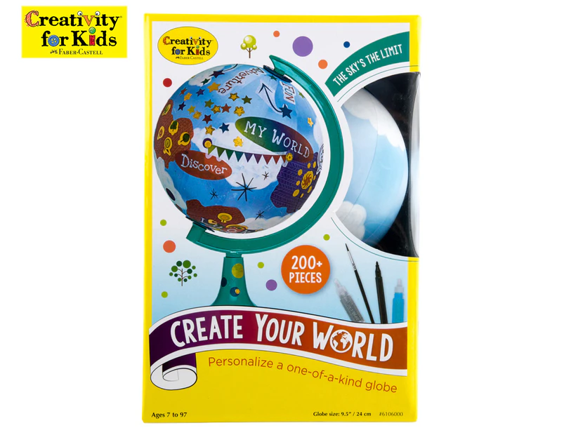Creativity For Kids by Faber-Castell Create Your World Craft Kit