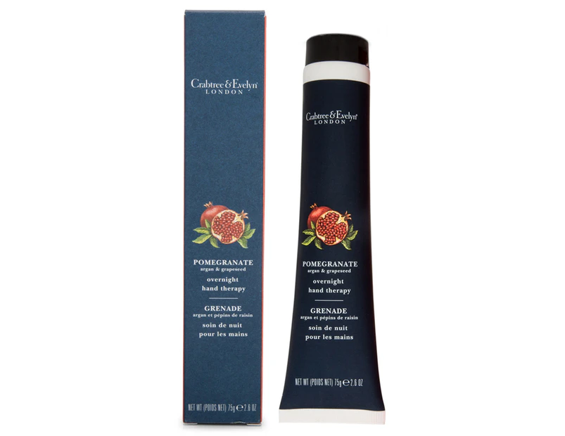 Crabtree & Evelyn Pomegranate Argan & Grapeseed Overnight Hand Therapy 75g