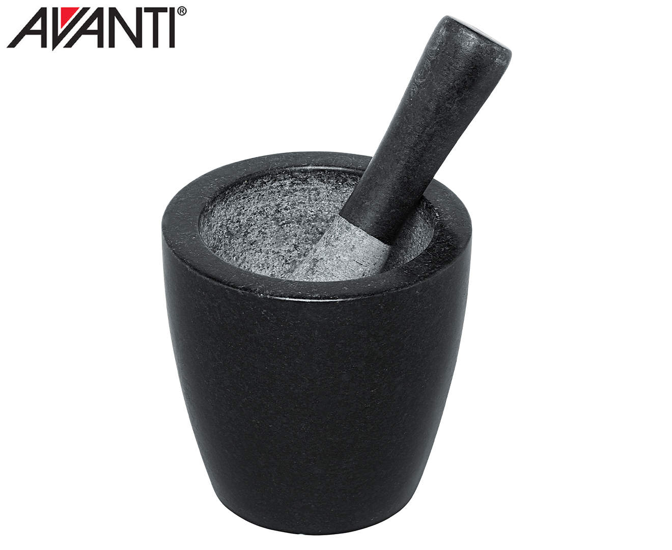 Fox Run 3877 Black Granite Mortar and Pestle