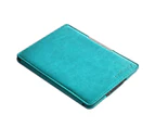Leather Case Magnetic Folio Auto Sleep For Amazon Kindle Paperwhite eBook Blue