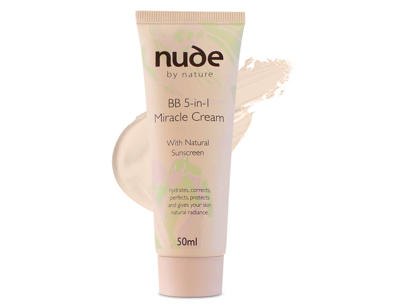 Nude by Nature BB 5-in-1 Miracle Cream 50mL - Light