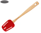 Chasseur 31.5cm Silicone Slotted Spoon - Red