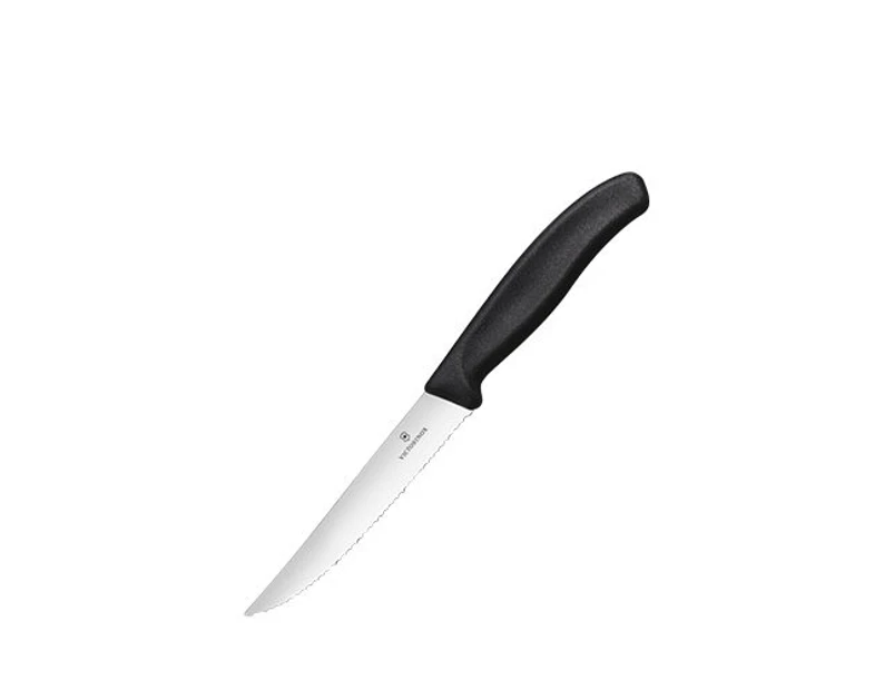 Victorinox Swiss Classic Serrated Utility Knife 12cm Black