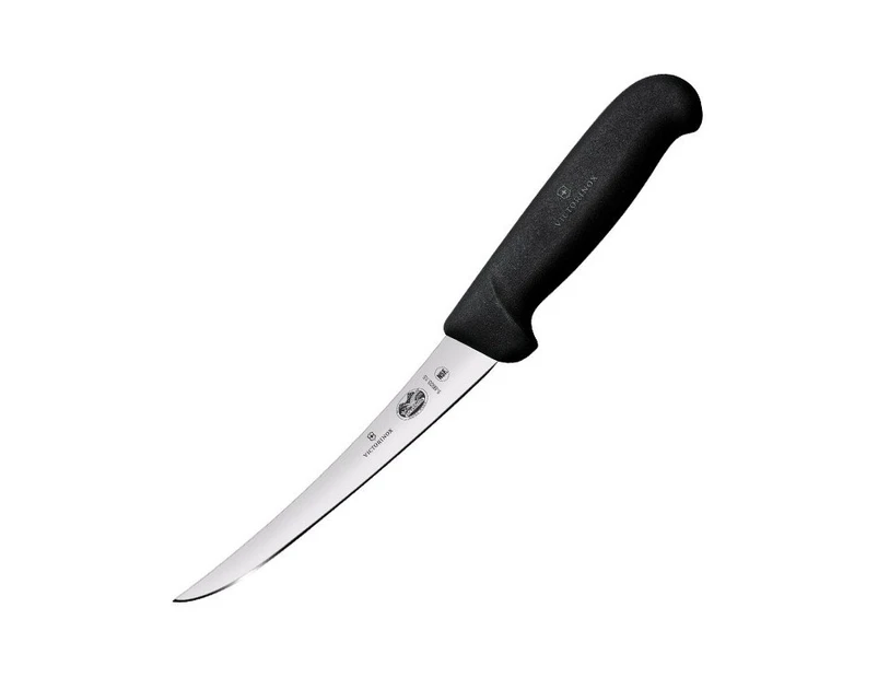 Victorinox Fibrox Boning Knife - 15cm Curved Wide Blade