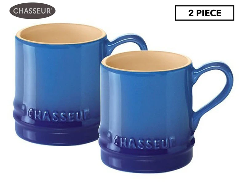 Chasseur La Cuisson Petit Espresso Cups Set of 2 Blue