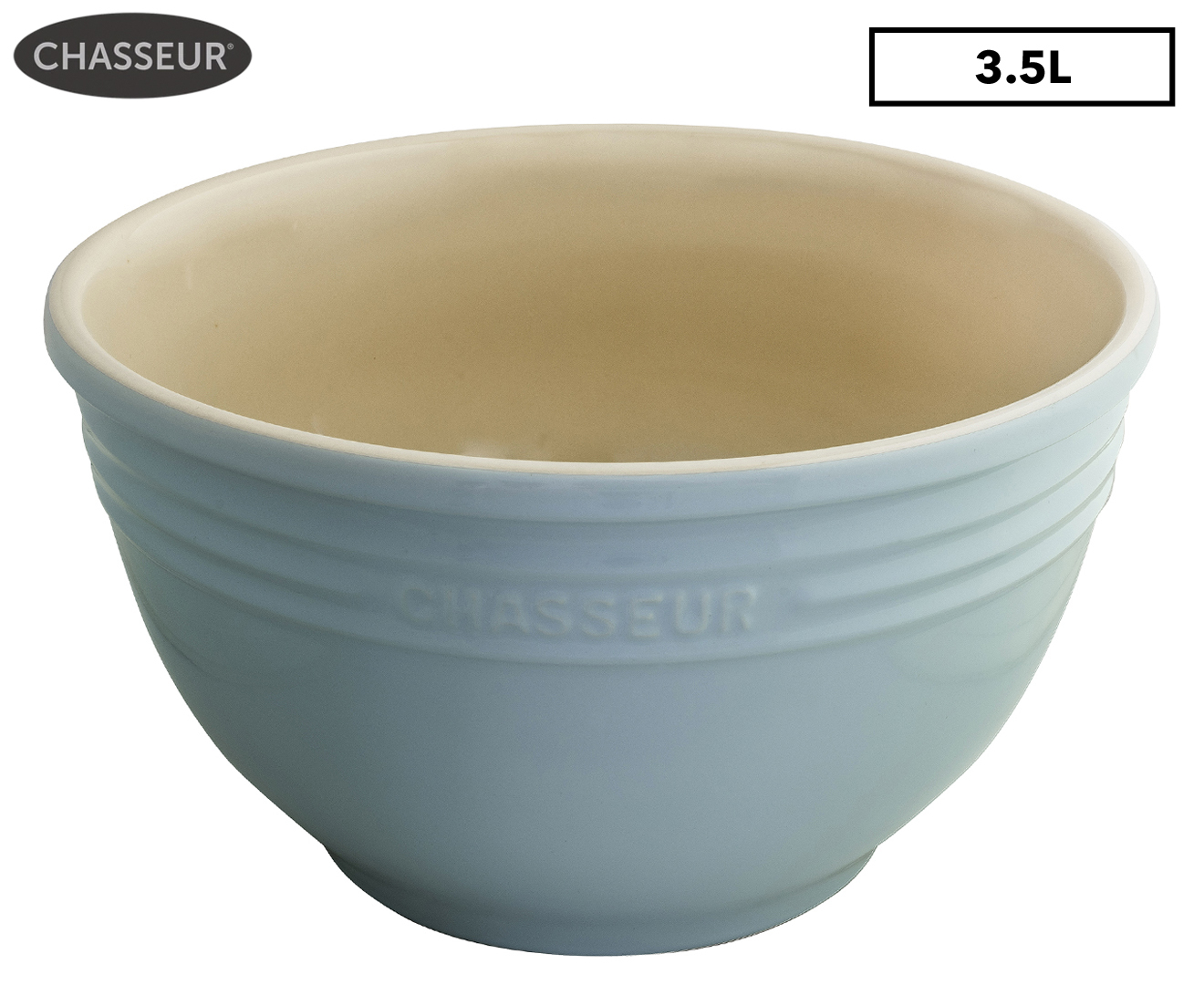 Chasseur 24cm Mixing Bowl Duck Egg Blue Catch .au