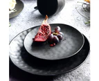 6 x Ecology 20cm Speckle Side Plates - Ebony