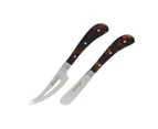Stanley Rogers Precious Cheese Knives 2pc Tortoise Shell