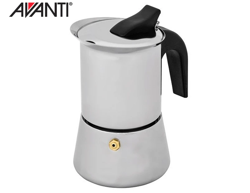 Avanti 2-Cup / 100mL Inox Espresso Coffee Maker