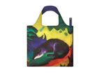 LOQI Shopping Bag Blue Fox