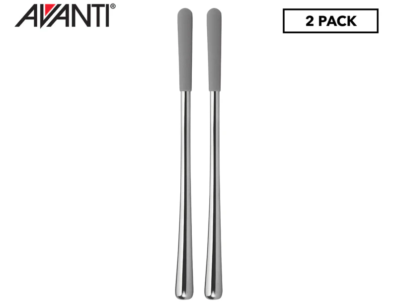 Avanti Ice Swizzle Stick 2-Pack - Silver