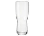 Set of 6 Bormioli Rocco 420mL Pilsner Beer Glasses