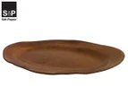 Salt & Pepper 36cm Nomad Oval Platter - Rust