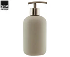Salt & Pepper 425mL Suds Ceramic Soap Dispenser - Latte