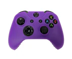 Xbox ONE© Controller Skin - PURPLE - Case Silicone Cover Gel Rubber Protective