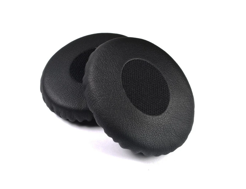 Black Leather Ear Cushion Kit for Bose SoundLink On-Ear Headphones - Ear Pads