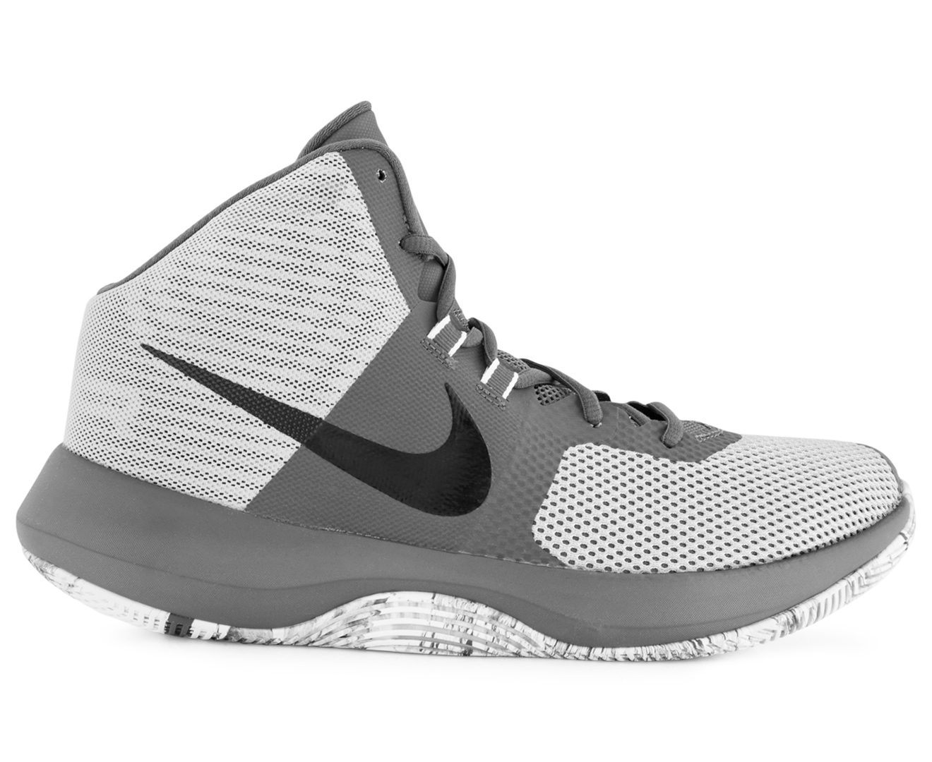 Nike Men's Air Precision Basketball Shoe - Wolf Grey/Black-Dark Grey ...