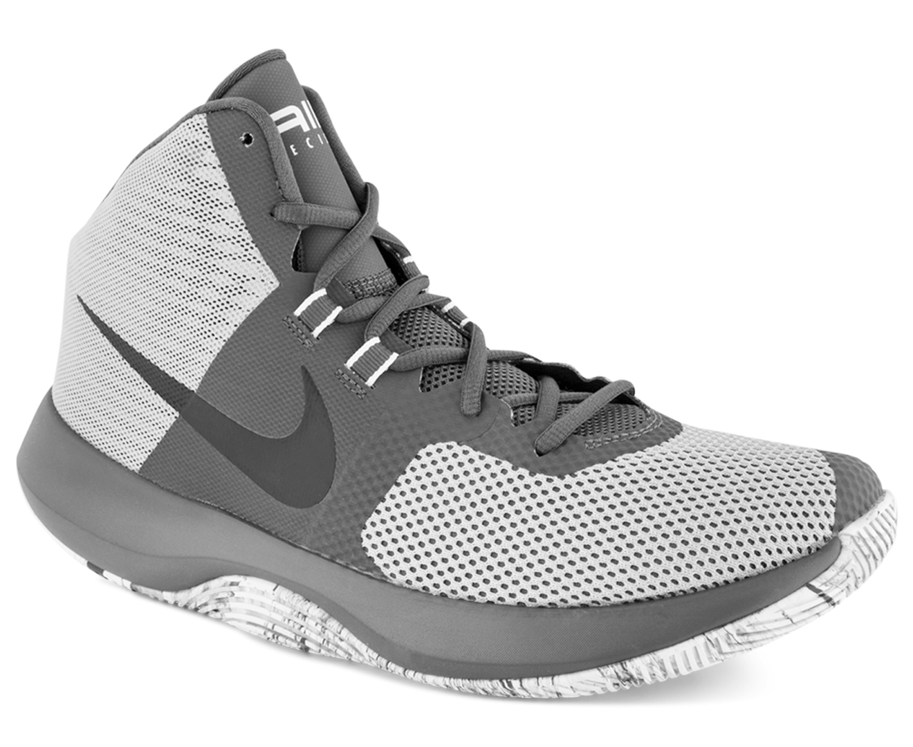 Nike Men's Air Precision Basketball Shoe - Wolf Grey/Black-Dark Grey ...
