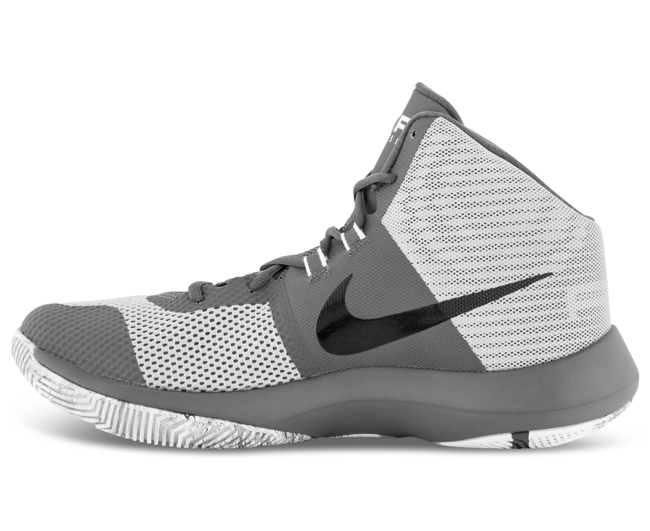 Nike Men's Air Precision Basketball Shoe - Wolf Grey/Black-Dark Grey ...