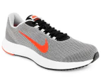 Nike Men's Run all day Shoe - Pure Platinum/Total Crimson