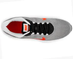 Nike Men's Run all day Shoe - Pure Platinum/Total Crimson