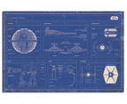 Star Wars Imperial Fleet Blueprint Poster - 61.5 x 91 cm - Officially Licensed