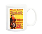 Scotland Midand Railway Travel Poster Mug - 11 Fluid Oz