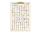 Pokemon Kanto 151 Poster - 61.5 x 91 cm - Officially Licensed