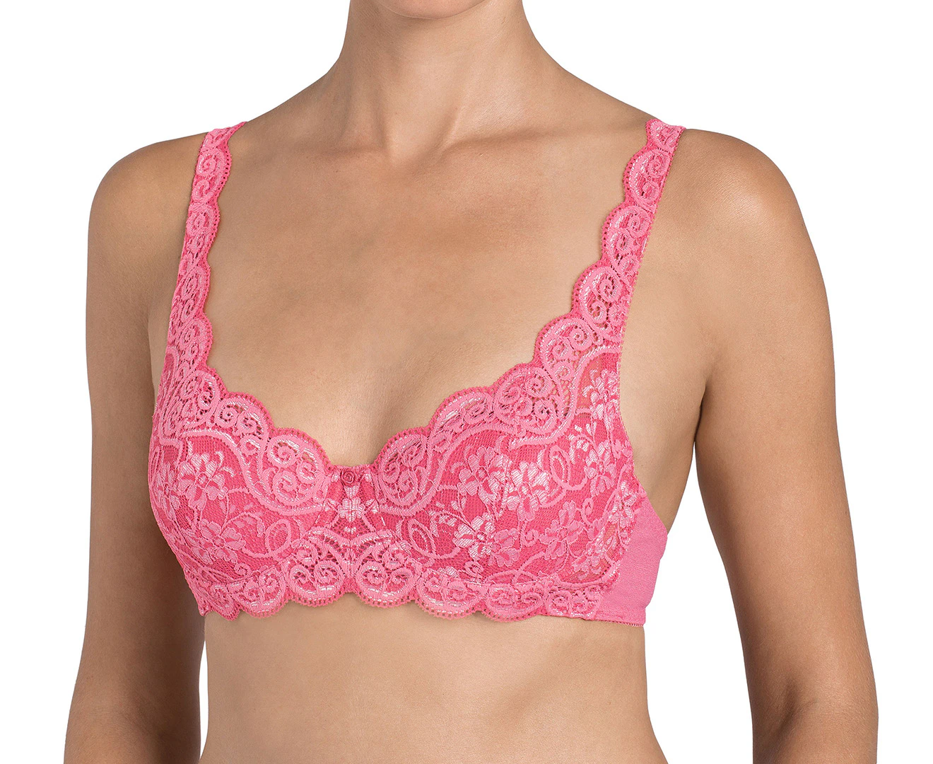 Triumph Amourette 300 Underwire Padded Bra - Strawberry