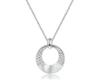 Mestige Penelope Necklace w/ Swarovski® Crystals - Silver
