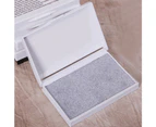 Baby Safe Hand&Foot Print Souvenir Keepsake Ink Pad Seal Stamper Mark Plastic-Silver