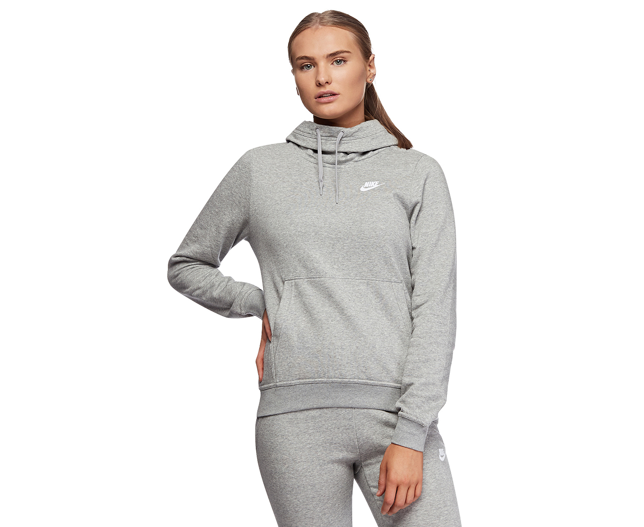Online womens nike sportswear fleece funnel neck hoodie netherlands kawaii