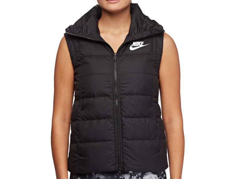 Nike Women's Sportswear Down Fill Vest - Black Catch.com.au