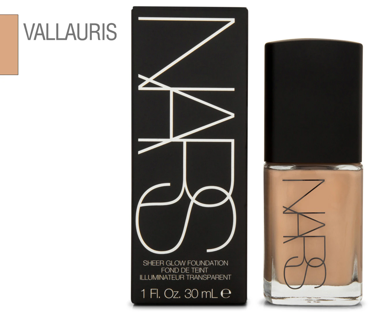 NARS Sheer Glow Foundation  Vallauris (Medium 1.5) 30ml/1oz