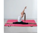 Folding Exercise Floor Mat Dance Yoga Gymnastics Black