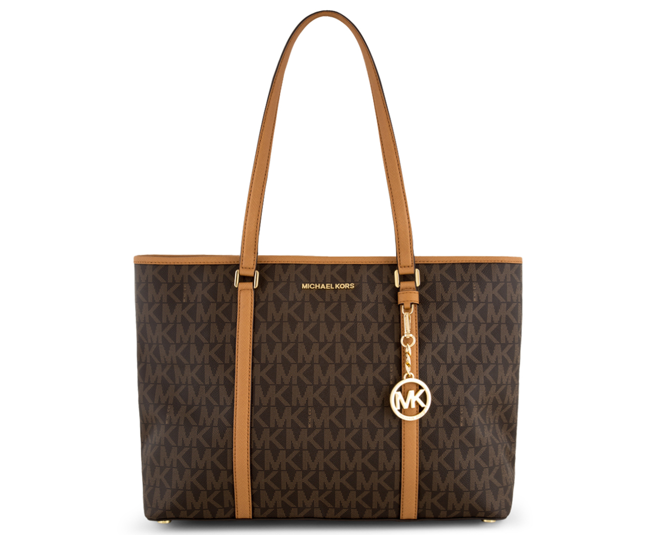 Michael Kors Large Sady Tote - Brown/Acorn | Catch.co.nz