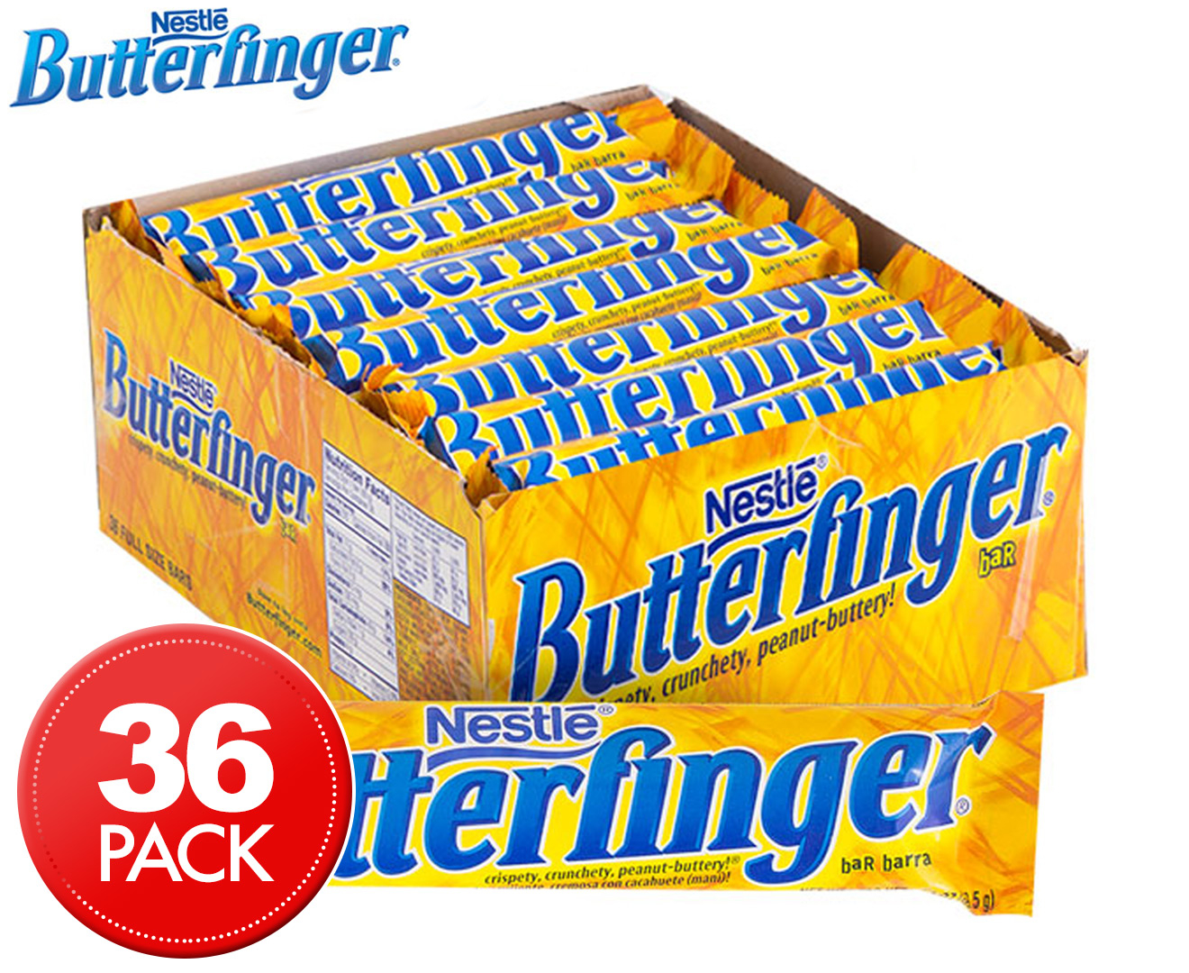 Nestle Butterfinger Packaging