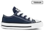 Converse Toddler Chuck Taylor All Star Ox Low Top Sneakers - Navy 1