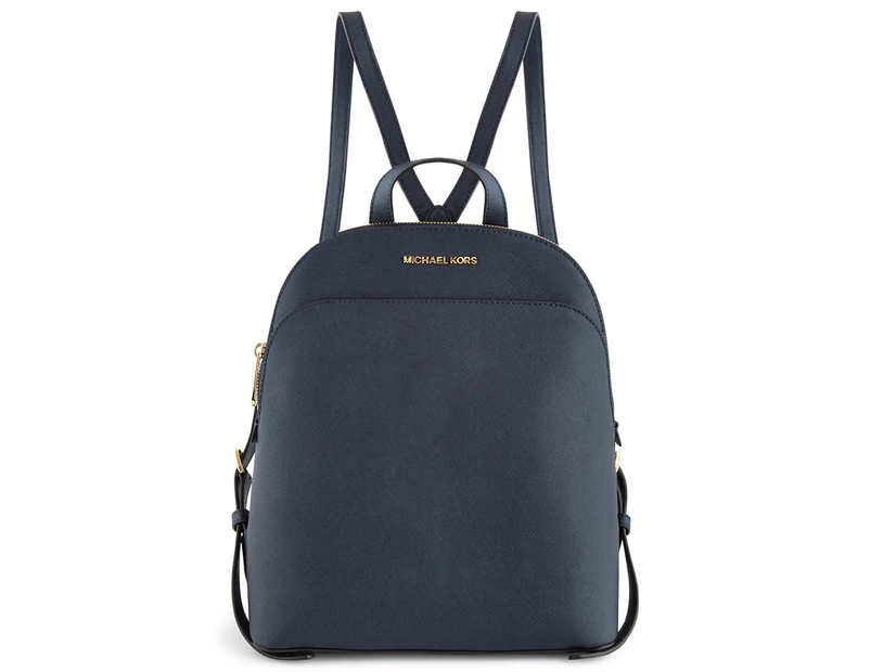 Michael Kors Large Emmy Backpack - Navy 