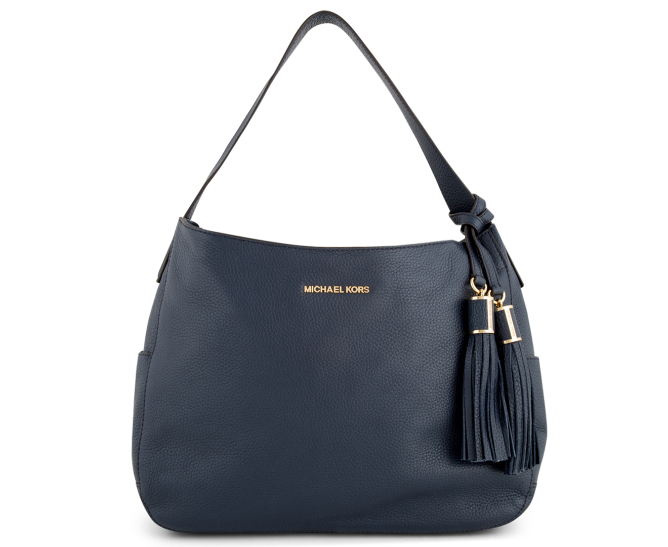 Michael Kors Large Ashbury Shoulder Bag - Navy 