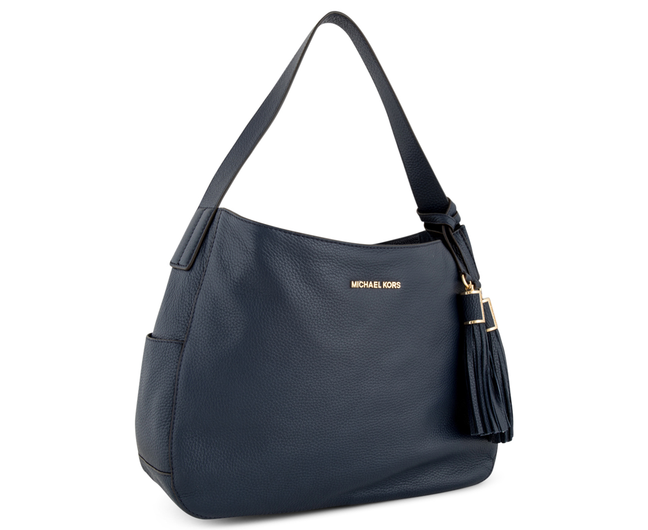 Michael Kors Large Ashbury Shoulder Bag - Navy 