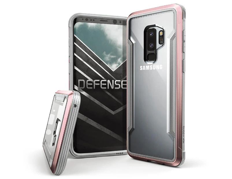 X-Doria Defense Shield Case for Samsung Galaxy S9+ - Rose Gold