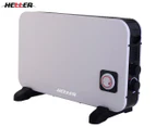 Heller 2000W Electric Convection Panel Heater w/ Timer - Black/White