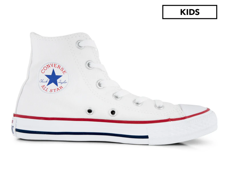 Converse Kids' Chuck Taylor All Star Hi Top Shoe - White