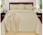 1200TC 4 Pieces Egyptian Cotton Sheet Set King Bed Linen