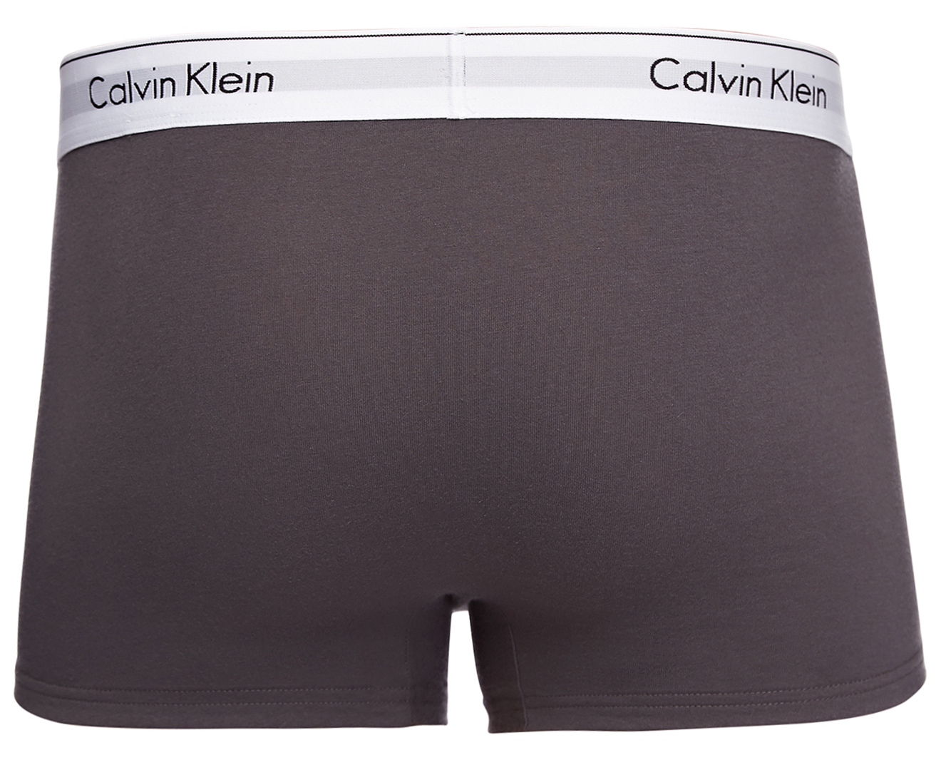 Calvin Klein Men's Modern Cotton Stretch Trunks 2-Pack - Pink/Grey ...