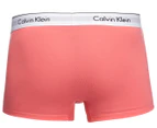 Calvin Klein Men's Modern Cotton Stretch Trunks 2-Pack - Pink/Grey